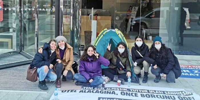 Atlasglobal işçileri kararlı Yeni Özgür Politika