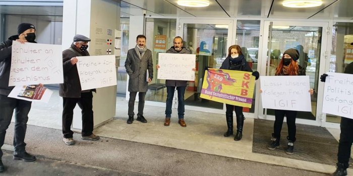 Ali Can Albayrak ve Hüseyin Şahin için dayanışma eylemi